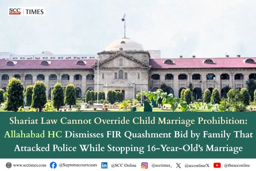 child marriage under Shariat Law