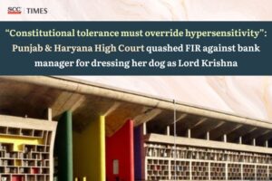 dog dressed as Lord Krishna