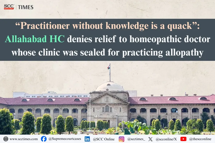 homeopathic doctor clinic sealed