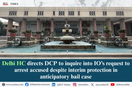 inquiry into IO's arrest request despite interim protection