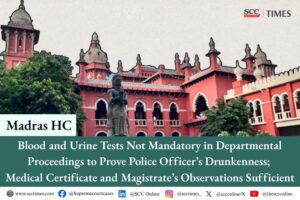 police drunkenness departmental proceedings