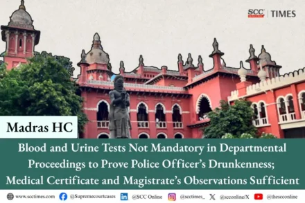 police drunkenness departmental proceedings