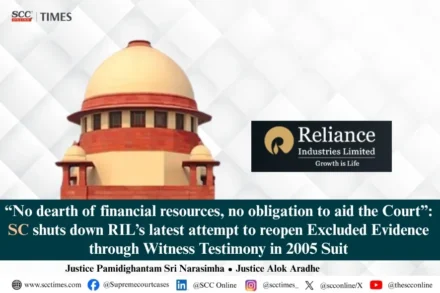 Supreme Court on oral evidence and excluded documents