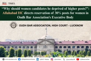 30% reservation for women in oudh bar association
