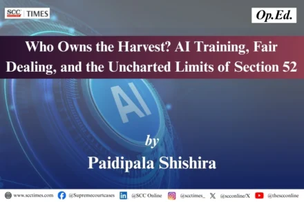 AI copyright India