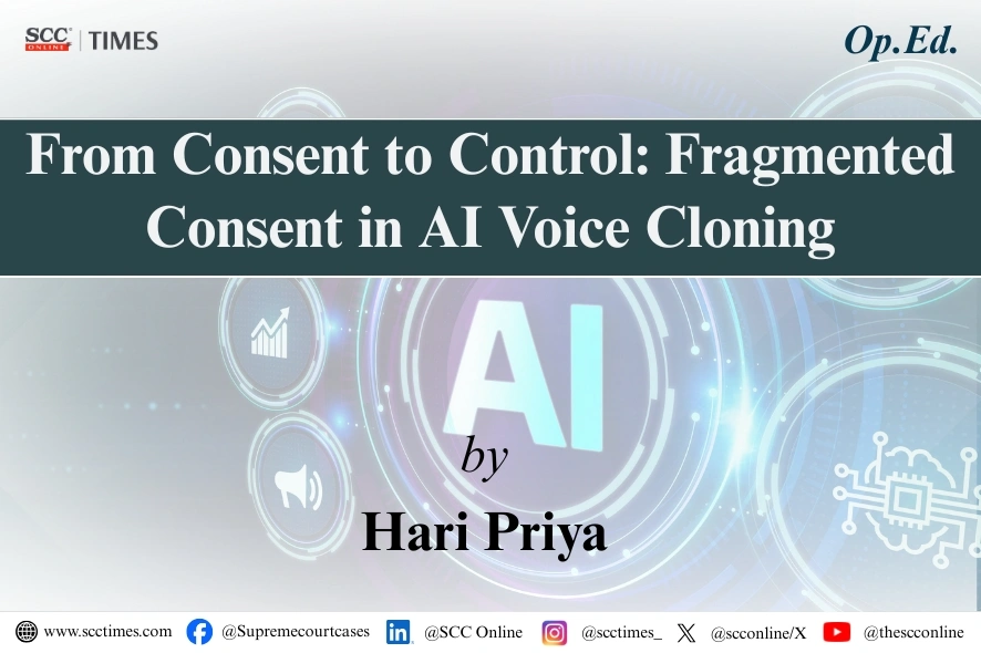 AI voice cloning consent analysis
