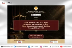 Adv. B. P. Apte Memorial National Moot Court Competition
