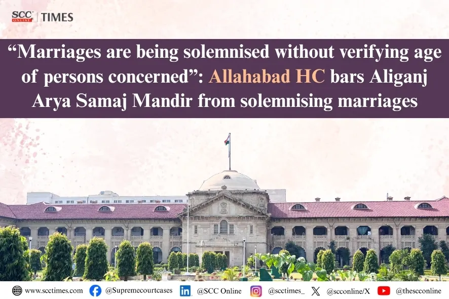 Arya Samaj Mandir barred