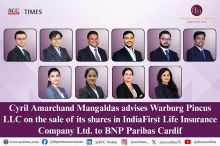 Cyril Amarchand Mangaldas Warburg Pincus