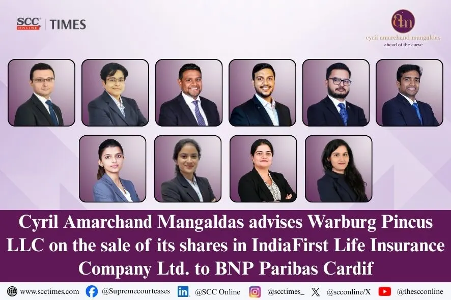 Cyril Amarchand Mangaldas Warburg Pincus