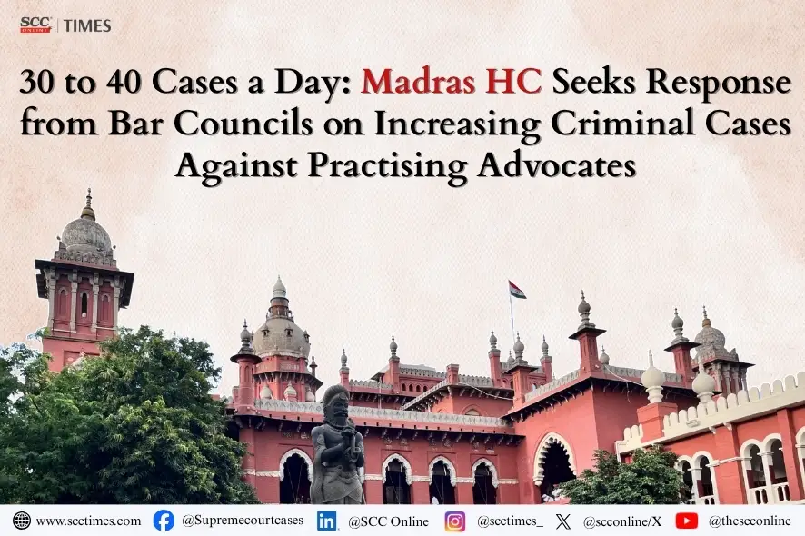 Bar Council response criminal cases against advocates