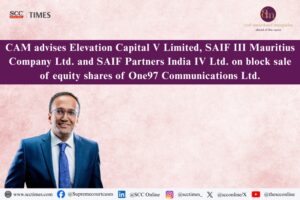 CAM advises Elevation Capital and SAIF