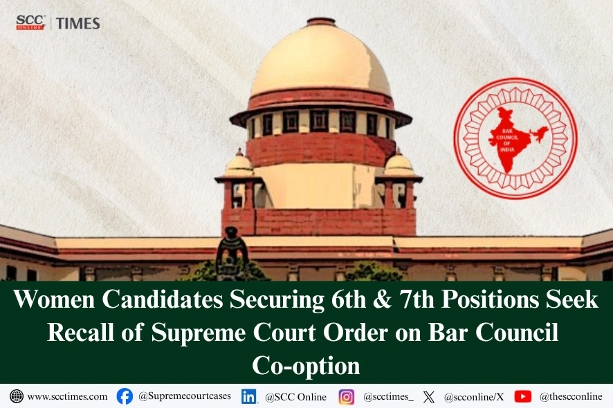 Co-option of Women in Bar Councils