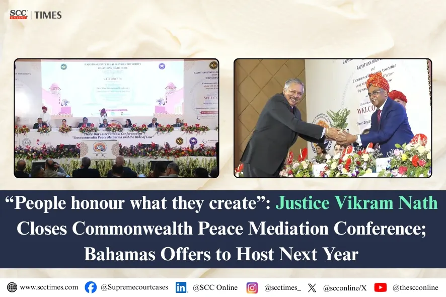 Commonwealth Peace Mediation Conference Jaipur