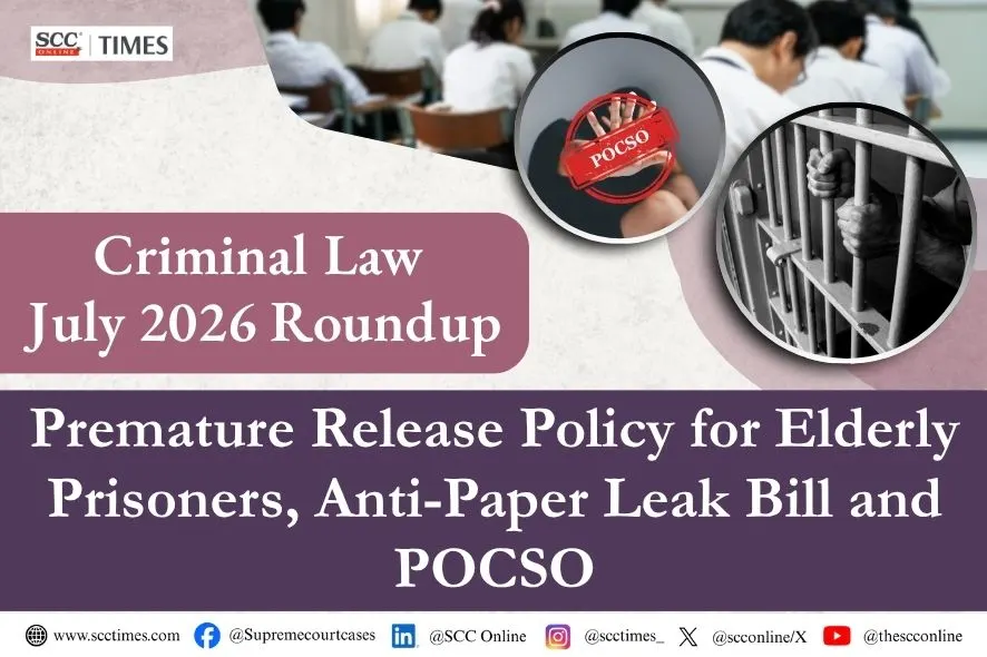 Criminal Law July 2026