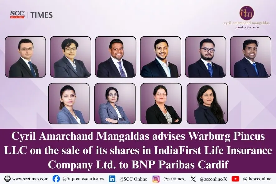 Cyril Amarchand Mangaldas Warburg Pincus