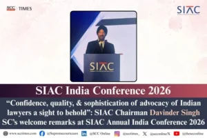 Davinder Singh SIAC welcome remarks
