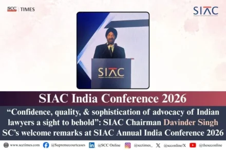 Davinder Singh SIAC welcome remarks