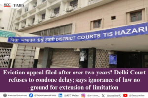Delayed eviction appeal not condonable