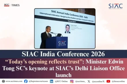 Edwin Tong SIAC Delhi Liaison Office