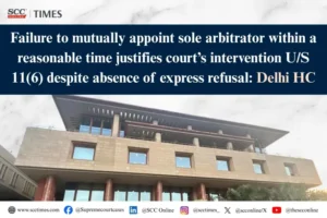 Failure to appoint arbitrator within reasonable time