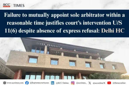 Failure to appoint arbitrator within reasonable time