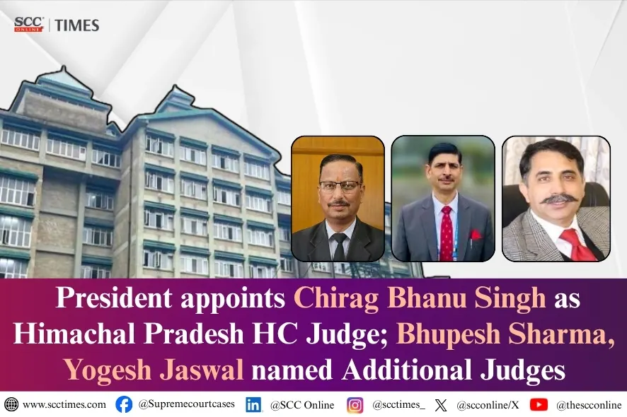 HP High Court Gets New Judge
