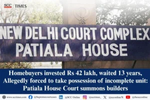 Incomplete flat possession