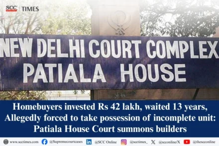 Incomplete flat possession