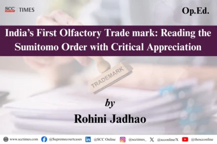 India first olfactory trademark