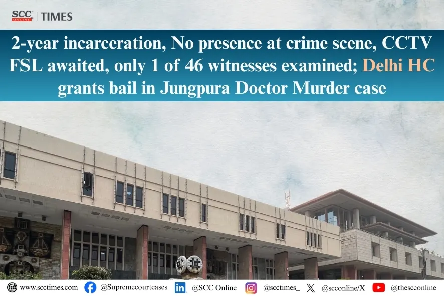Jungpura doctor murder case