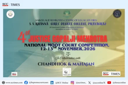 Justice Gopalji Mehrotra National Moot Court Competition 2026
