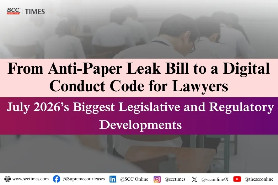 Legislation Roundup July 2026
