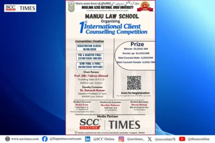 MANUU Law School International Client Counselling Competition 2026