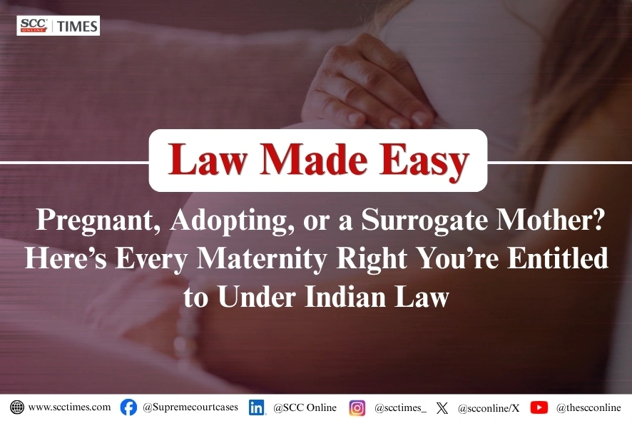 Maternity Benefits in India