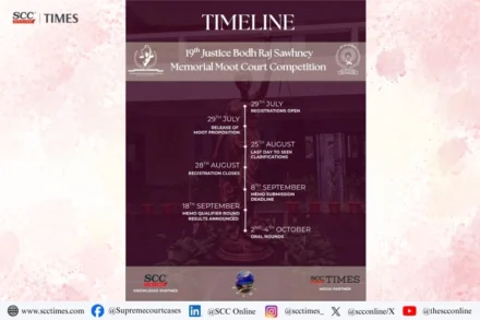 NALSAR Justice Bodh Raj Sawhny Memorial Moot Court Competition