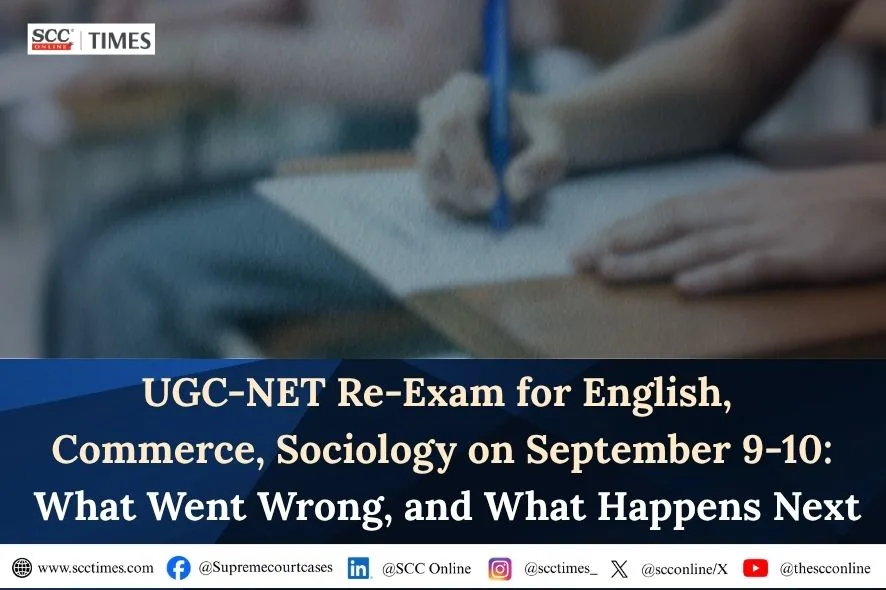 NTA UGC-NET Re-Conduct