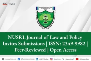 NUSRL Journal of Law and Policy Call for Papers 2026