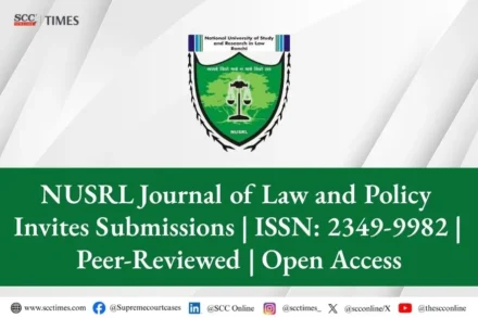 NUSRL Journal of Law and Policy Call for Papers 2026
