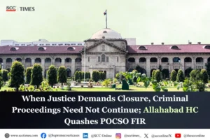 POCSO FIR quashed after compromise