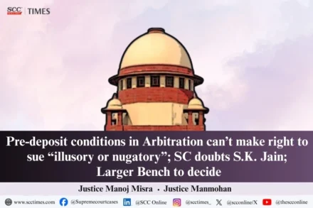 Pre-Deposit Conditions in Arbitration