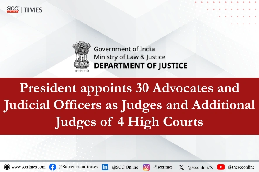 President appoints High Court Judges 2026