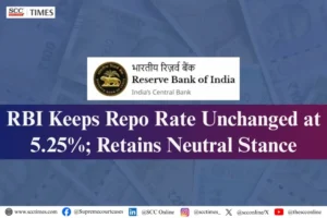 RBI Repo Rate Unchanged at 5.25%