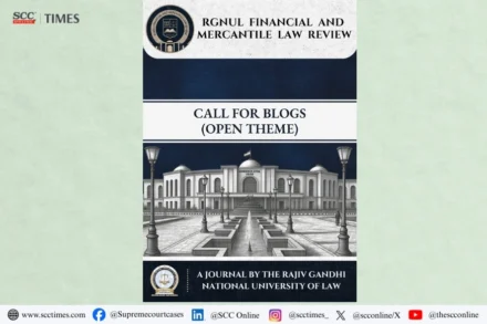 RGNUL Financial and Mercantile Law Review blog