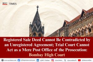 Registered sale deed contradicted