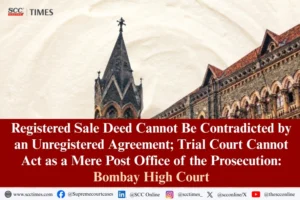 Registered sale deed contradicted
