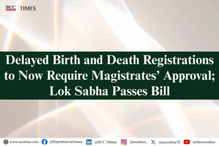 Registration of Births and Deaths Amendment Bill