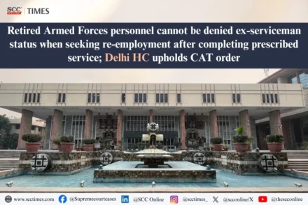 Retired Armed Forces personnel ex-serviceman status