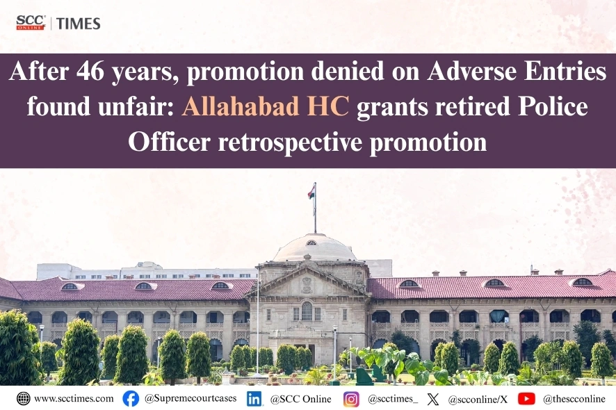 Retrospective promotion granted after 46 years