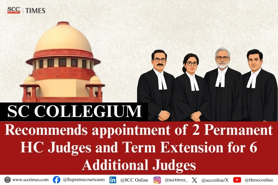 SC Collegium recommends